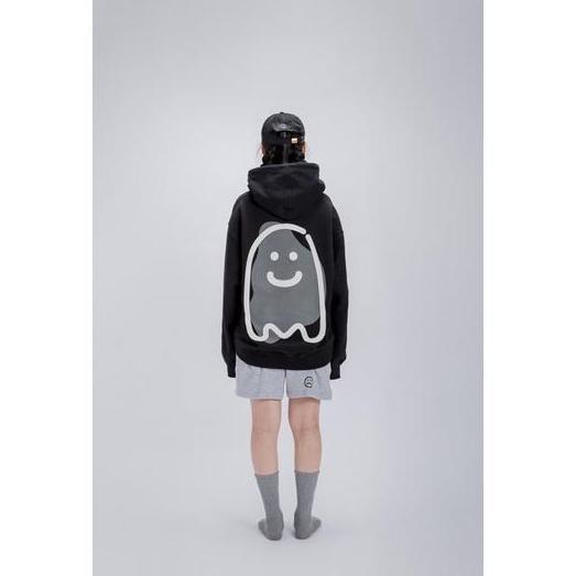 Bless- Faith Fade Childhood Memes - Smiley Ghostey Small Hoodie (Black)