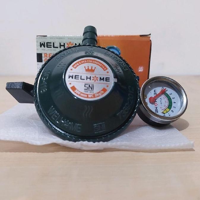 Kepala Regulator Gas Welhome / Regulator Gas SNI Welhome