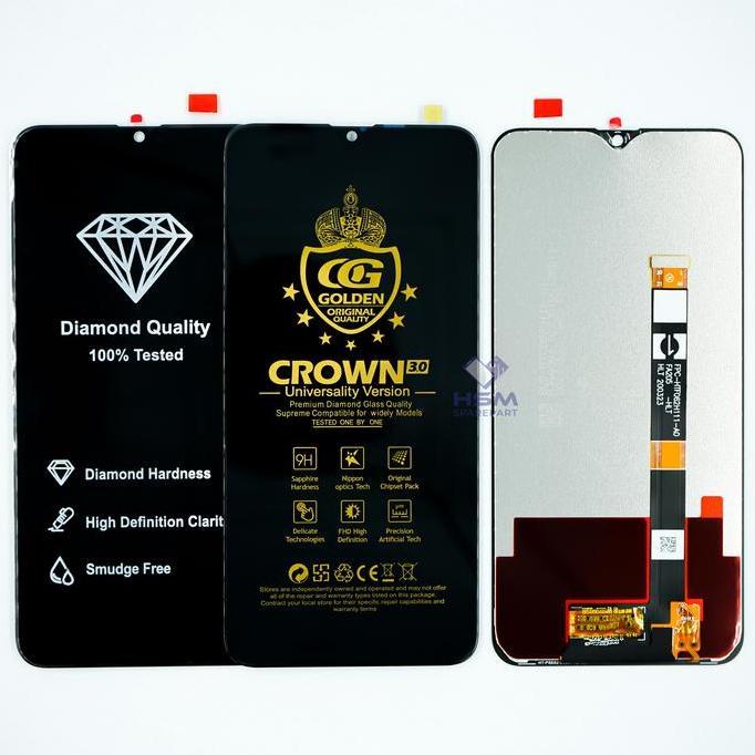 TERMURAH - LCD OPPO A7/A5S/A12/REALME 3 UNIVERSAL FULLSET TOUCHSCREEN ORI OEM