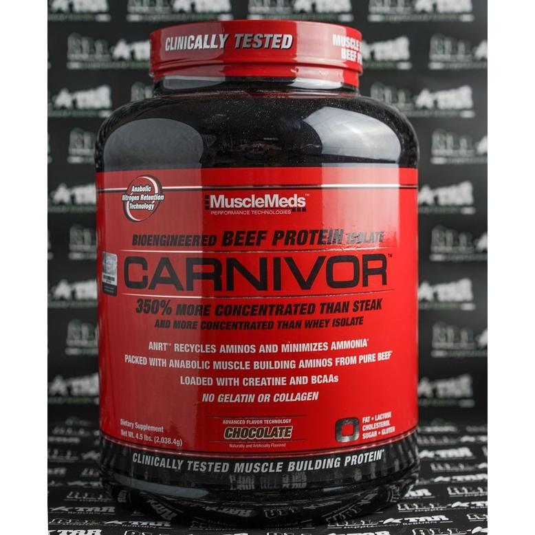 Musclemeds Carnivor 4.6 Lbs Whey Protein Isolate Beef