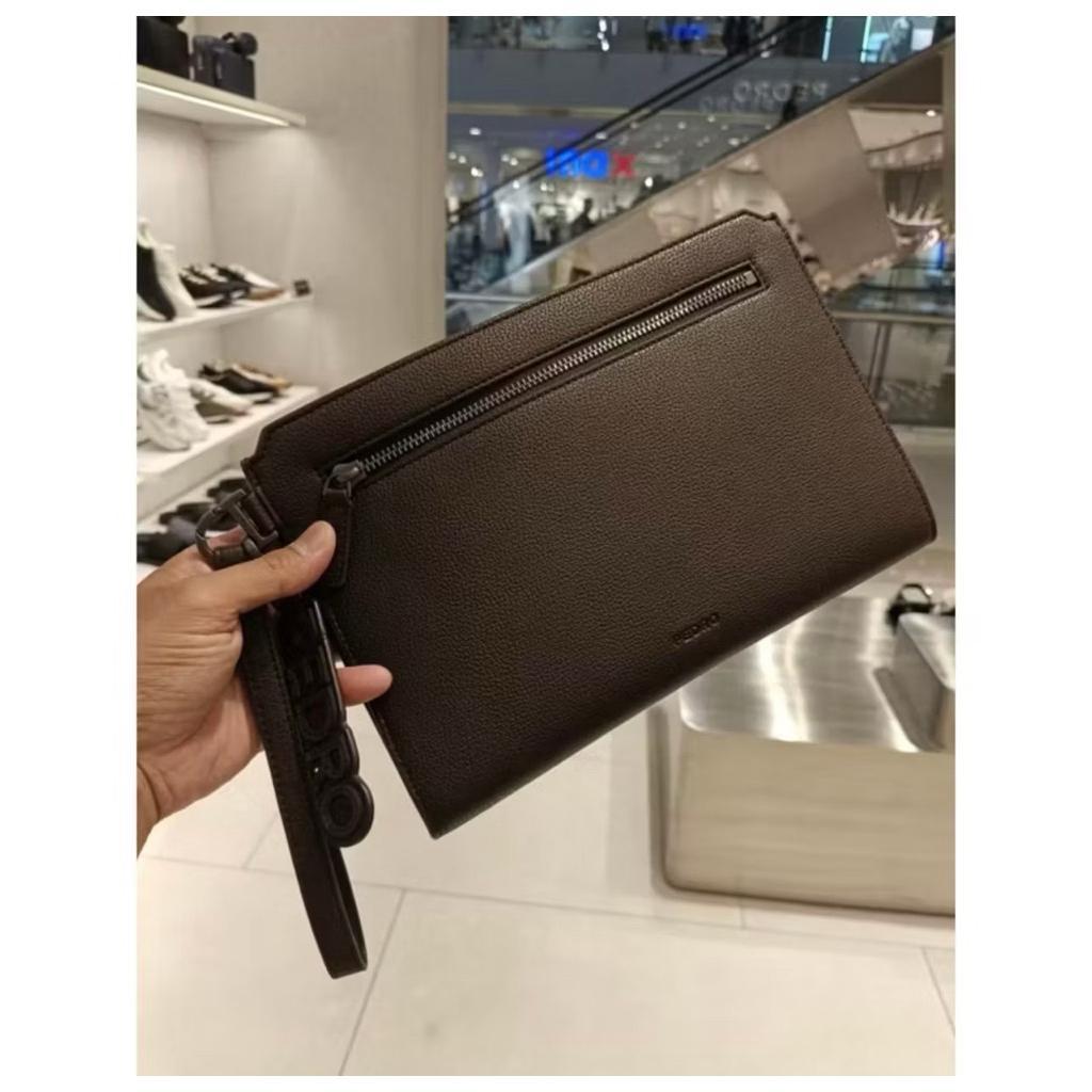 (Best Seller) Tas Pria Clutch Hand Bag Pedro Original