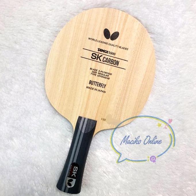TERBARU - Butterfly SK Carbon FL ~ Kayu Bet Pingpong Butterfly SK Carbon