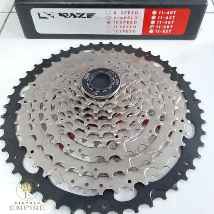 Raze Cassete Sprocket 10 Speed 11 - 50T Bicycle Empire