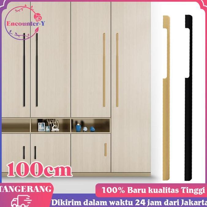 QINGACHO Tarikan Pintu Lemari Handle Lemari Panjang Gagang Pintu Lemari