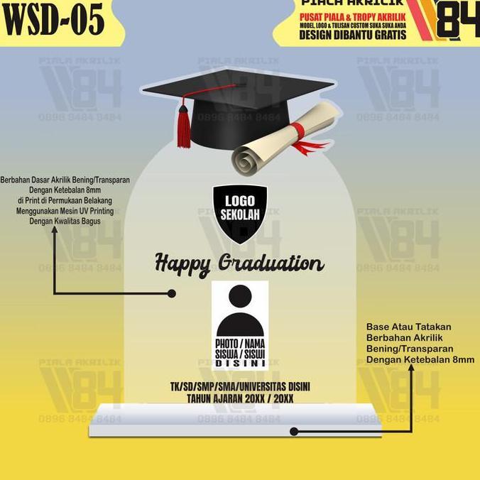 PLAKAT WISUDA, PIAGAM WISUDA, PENGHARGAAN WISUDA, PLAKAT GRADUATION, PLAKAT KELULUSAN, PIAGAM KELULU