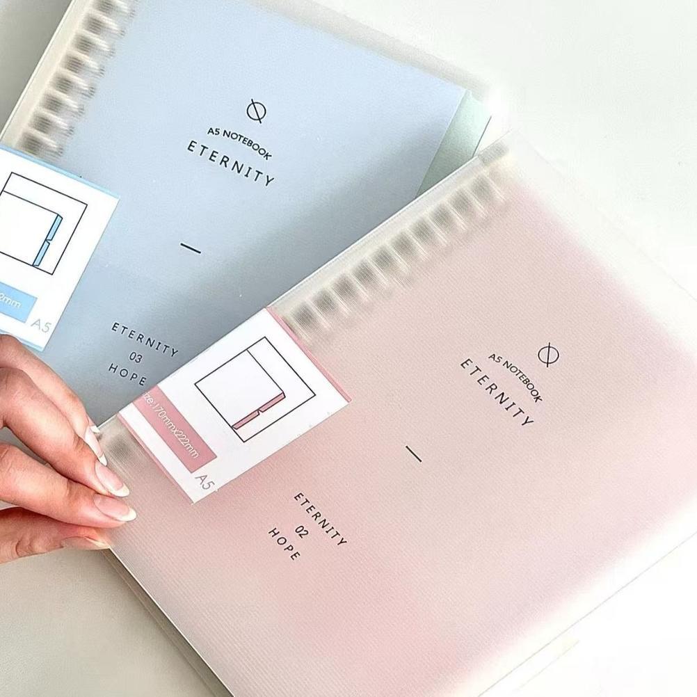 Grosir Binder A5/B5 Notebook Aesthetic Buku Tulis Sekolah Lucu Binder Alat Tulis Stationery Buku Cat