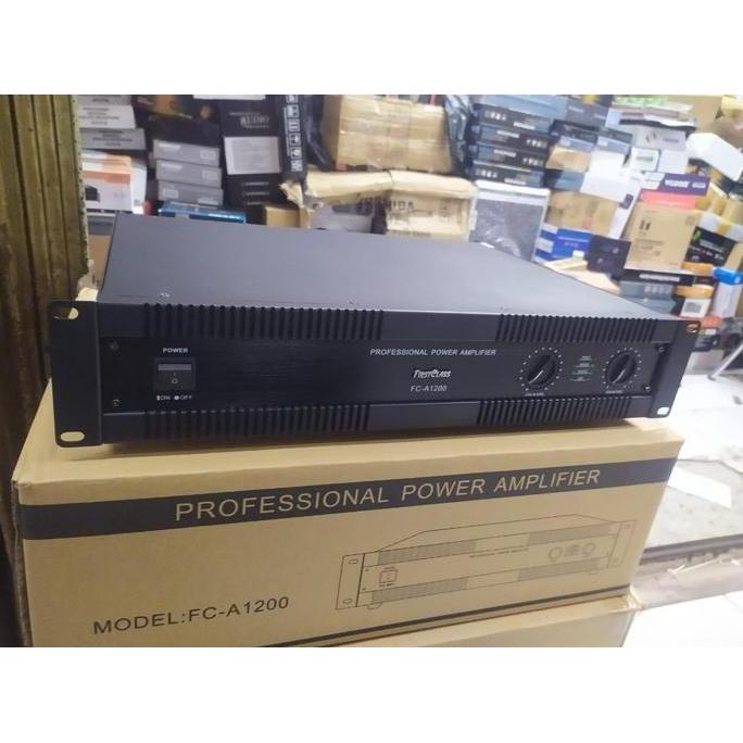 PROFESSIONAL POWER AMPLIFIER FC-A1200 FIRSTCLASS FCA1200|FCA 1200