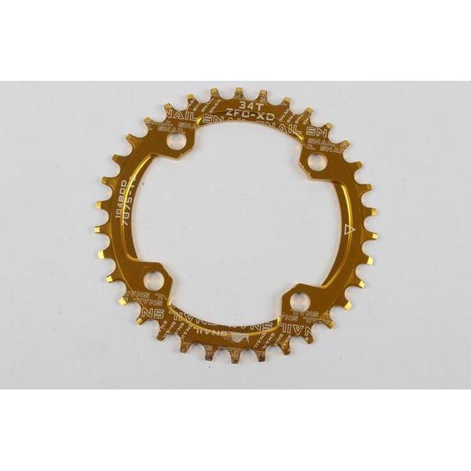 Snail Chainring 34T BCD 104 Chain ring Narrow Arm Crank BCD 104mm sepeda