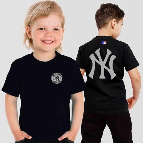 DS144 - Kaos T shirt anak MLB New York Yankees NY usia 2-13tahun