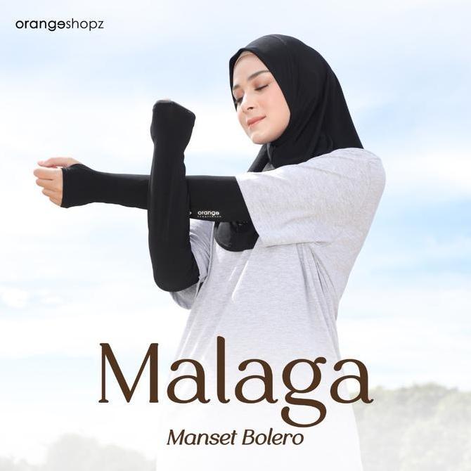 Handsock Malaga Manset Bolero Pelindung UV Muslim Tangan Jersey Premium