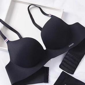 Bra Tanpa Kawat Nyaman Bh Wanita  Dewasa Busa Tebal Seamless Tipis 014