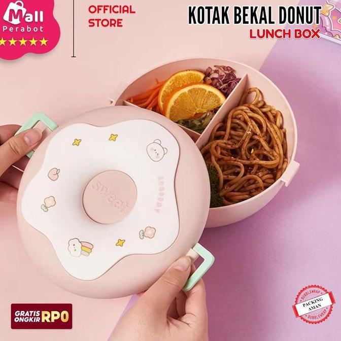 CAVARA Mall Perabot | Tempat Makan Anak / Lunch Box Anak | Kotak Bekal Anak Karakter Lucu Dan Unik
