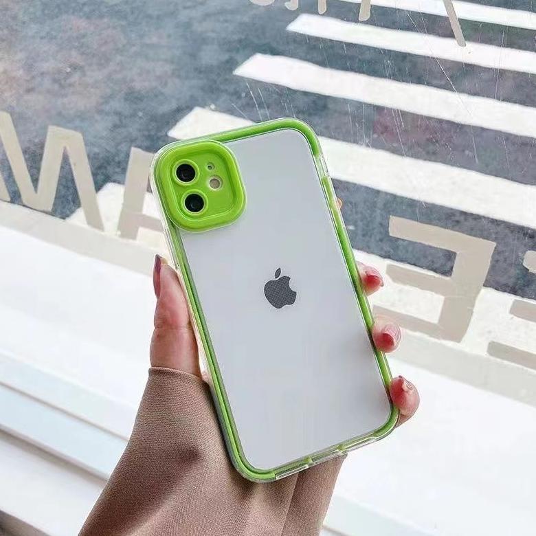 CASE PREMIUM COLOURFUL IPHONE 12 12 PRO 12 PRO MAX IPHONE 11 11 PRO 11 PRO MAX PELINDUNG KAMERA