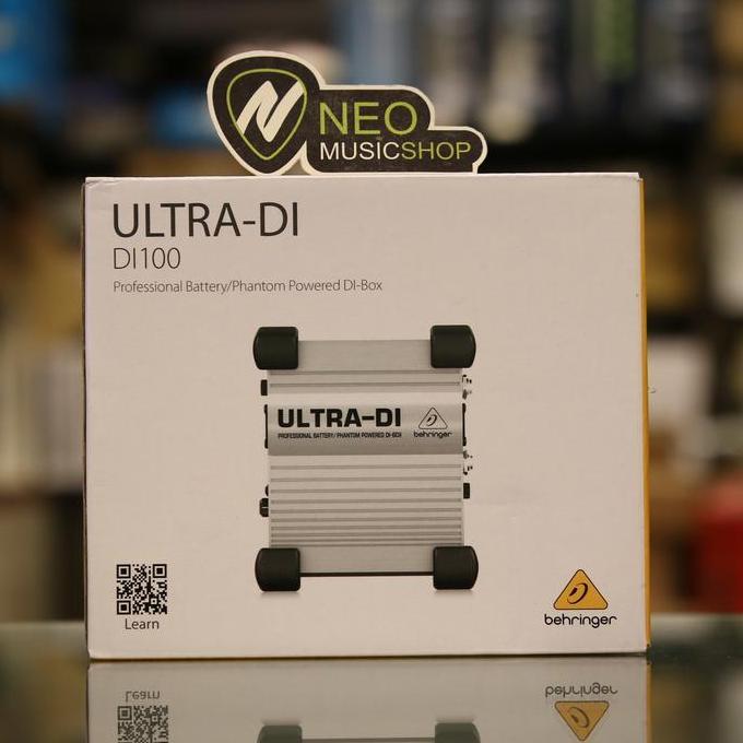 BEHRINGER DI100 Active Direct Box Amplifier