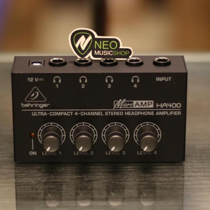 Headphone Amplifier Behringer HA400 / HA-400 / HA 400
