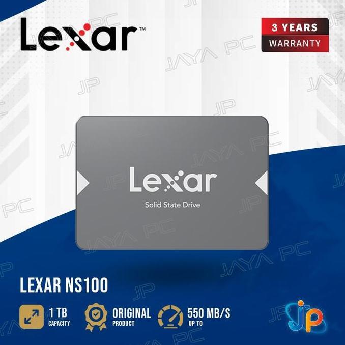 Lexar NS100 SSD 1TB Sata 3 - Lexar LNS100 1 TB 2.5"