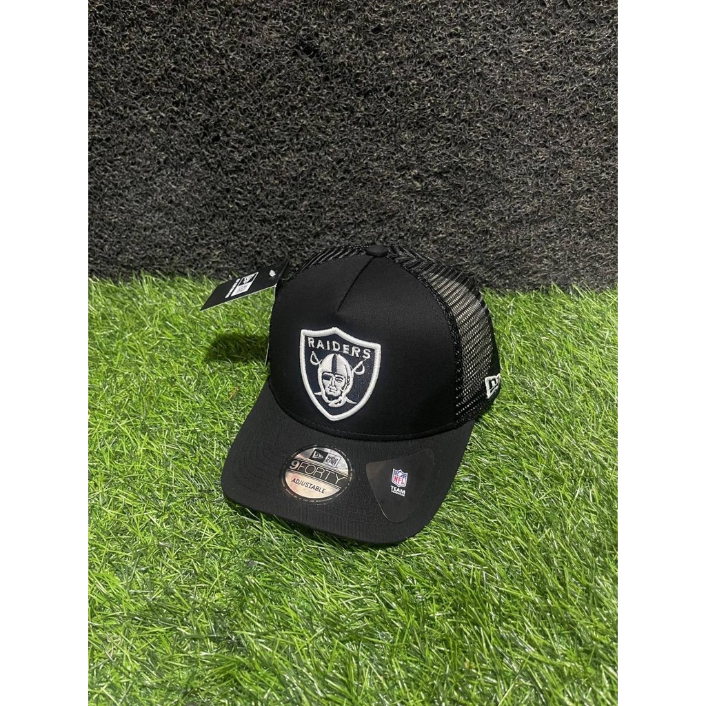 TOPI BASEBALL MLB TRUKER LOGO RIDERS JARING ORIGINAL BLACK CAPS / TOPI BEST SELLER BISA COD / TOPI P