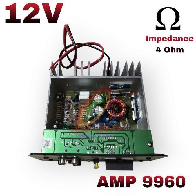 Kit Amplifier Mobil 12V AMP 9960 Car