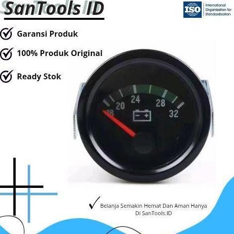 Original Voltmeter Gauge VDO 24V Voltmeter VDO 18-32V VDO terlaris