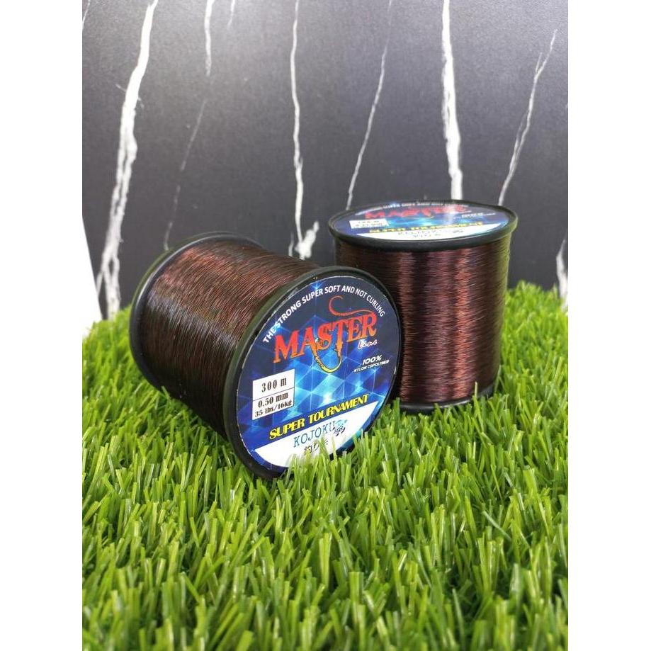 Senar Tali Benang Pancing Master Super kuat lentur anti kriting mudah tenggelam tahan Gesekan Cocok 