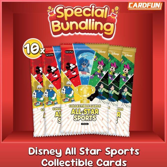 janisetyovikgeh - cardfun disney all star - collectible cards all-star sports | 100% original disney