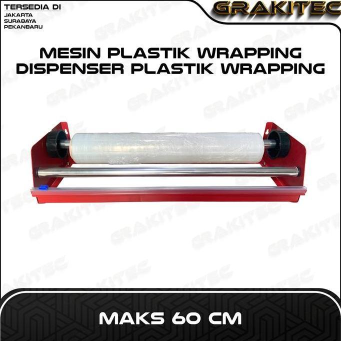 Mesin Plastik Wrapping / Dispenser Plastik Wrapping Maks 60 CM CABANG JAKARTA