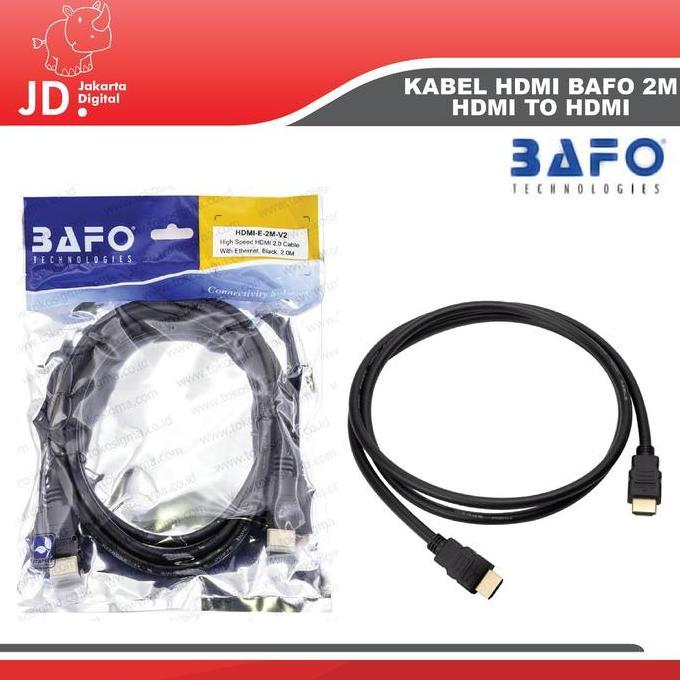 KABEL HDMI BAFO 2M - HDMI TO HDMI