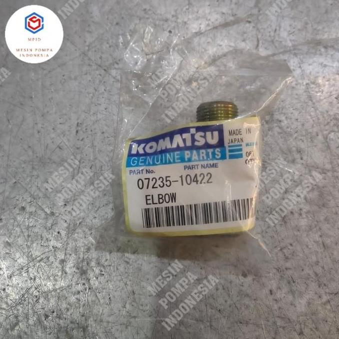 Elbow 07235-10422 Komatsu Genuine Asli