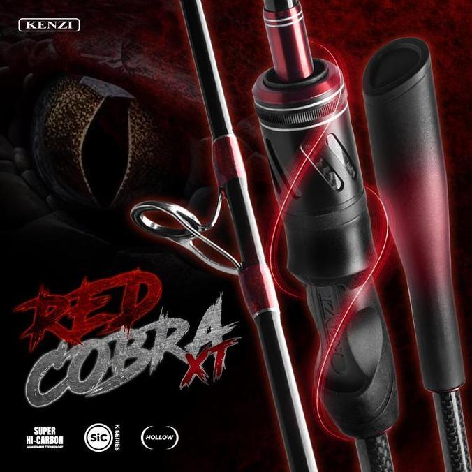 Promo Joran Kenzi Red Cobra Xt 1652 Spinning Casting 4-10 Lbs 5-12 Lbs