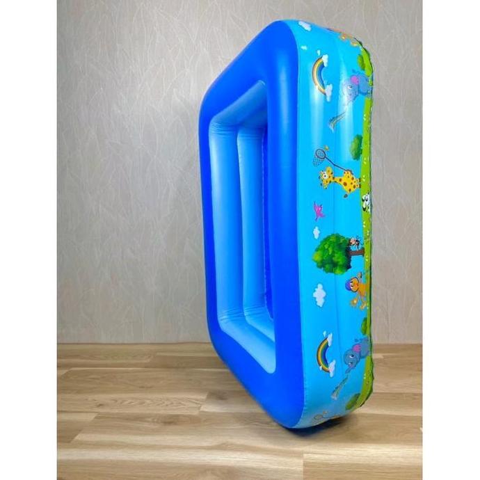 Kit- Aquatic Kolam Renang Anak 120Cm Alas Gelembung / Kolam Persegi Mandi Bola