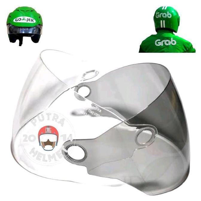 Kaca Helm Ojol | Visor helm Grab gojek JP5 Takachi
