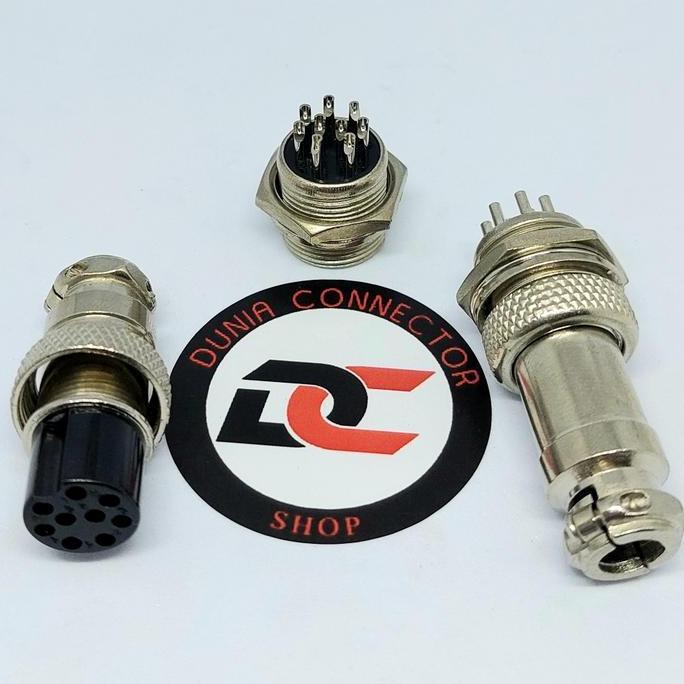 KONEKTOR CB 9 PIN UKURAN UTK GX 16MM DC27