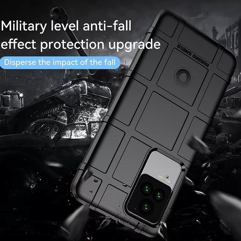 HOT PRODUCT CASE XIAOMI POCO  F5 PRO / F4 RUGGED SHIELD ARMOR MILITARY ANTI SHOCK PROOF