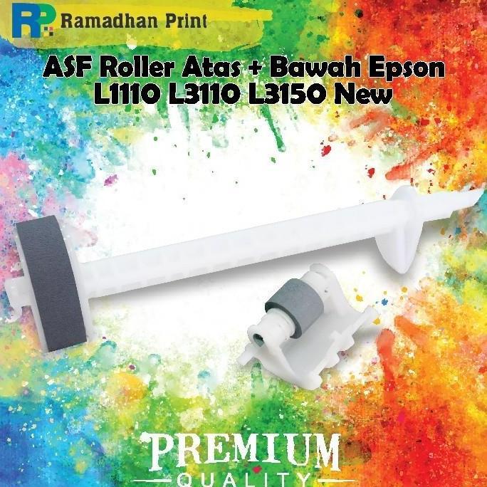 ASF Roller Atas Bawah L1110 L3110 L 3150 L5190 New Original Epson ramadhanp