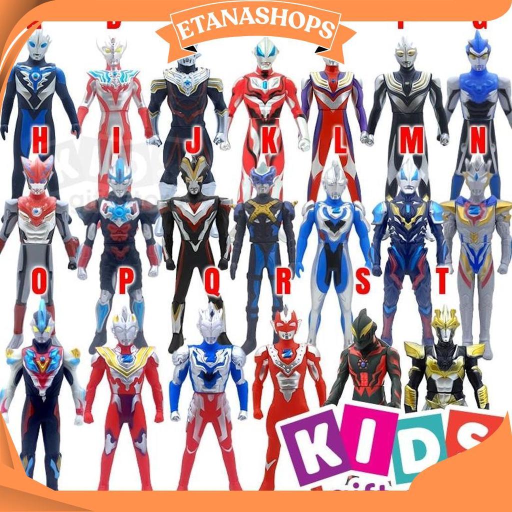 Ultra Series Ultraman Fuma Taiga Titus Tregear Tiga Victory Rosso Blu Figure - Mainan Figur KGS Prom