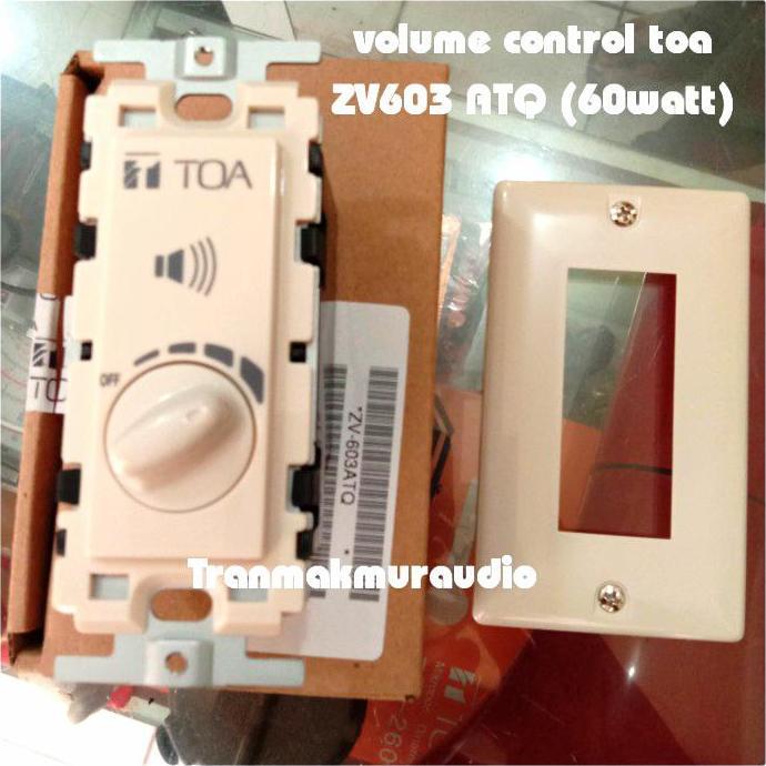VOLUME KONTROL TOA ZV-603 ATQ (60WATT) ORIGINAL CABLE TRAN27