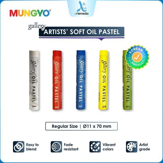 Pastel Minyak Mungyo Gallery Artists Soft Oil Pastel Crayon Satuan