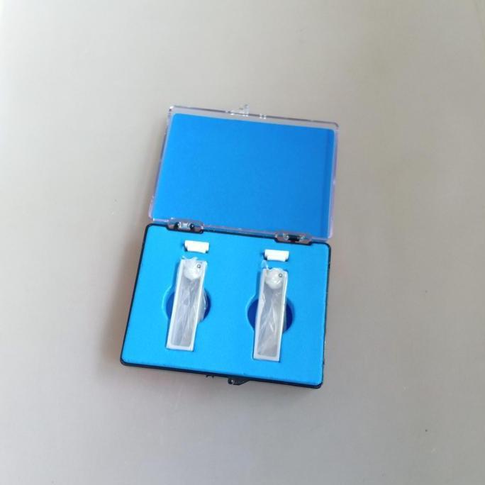 ((((()paling dicari] Quartz cuvette/ Kuvet kuarsa / Kuvet spektrofotometer UV Vis