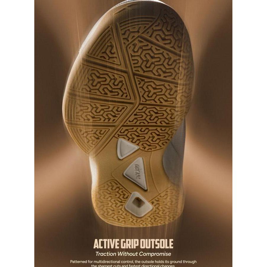 mercusuar.cv Hundred Sepatu Badminton Razor HBFS-5M077 Original Active Grip Outsole X-Cushion Heel P