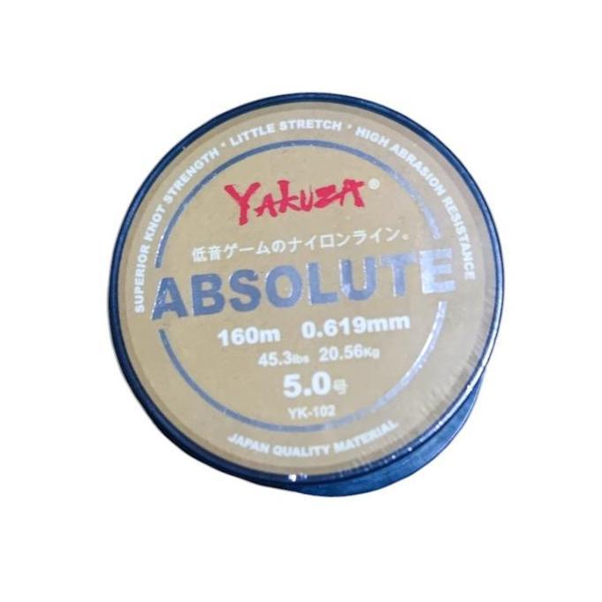 Senar Pancing Yakuza Absolute 5.0 Import Jepang Warna Emas