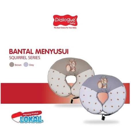 Dialogue Baby Bantal Ibu Menyusui + Bantal Lengan Sequirrel Series
