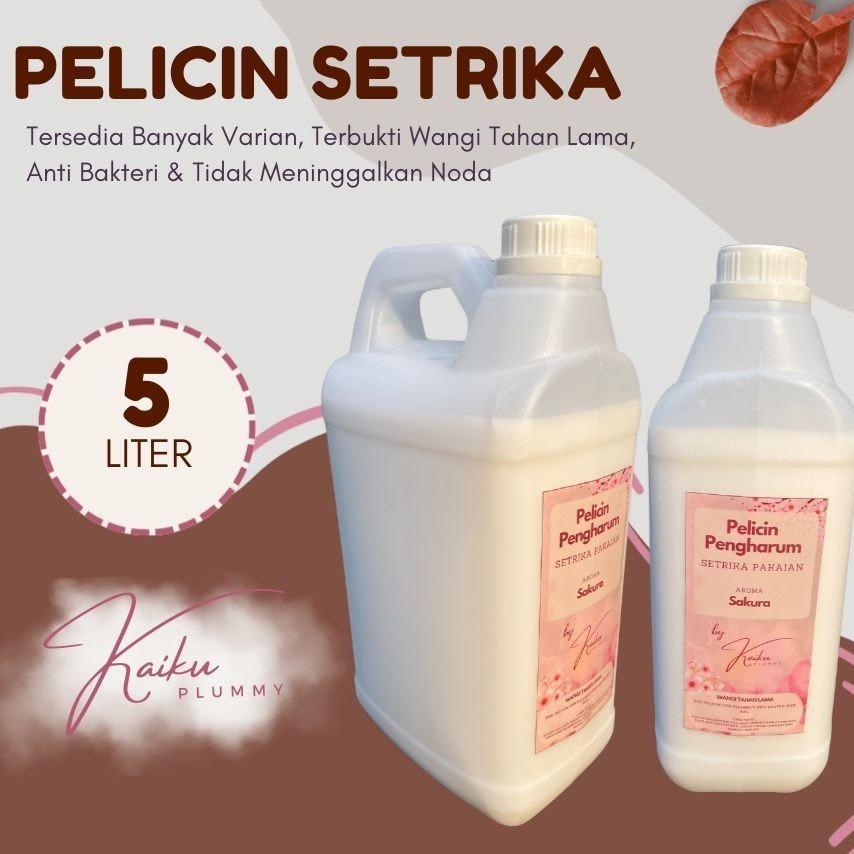 Kaiku Plummy Pewangi Setrika Dan Pelicin Setrika Pakaian Laundry 5 Liter - Wangi Tahan Lama