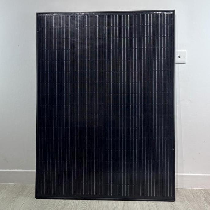 NEW SOLANA SOLAR CELL/PANEL SURYA BLACK MONOCRYSTALLINE 24V 200WP PANEL SURYA MONOKRISTALIN 24V 200W