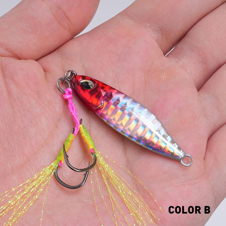 Exclusive Tru Micro Jig 10G Micro Jig 10 Gram Micro Jig 7G Micro Jig 15G 20G Metal Jig Kiler Umpan J