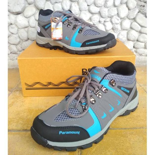 new sepatu hiking, trekking, outdoor, adventure pria / wanita beckham paramount low