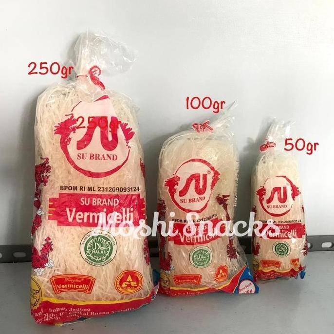 Ready Soun Naga SU Brand 250gr Halal / Sohun Naga Liong Asli / Vermicelli