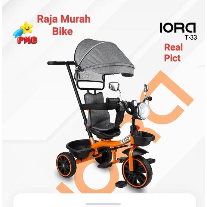 Sepeda Anak Roda Tiga Family F-363 Amigos Sepeda Roda Tiga Stroller