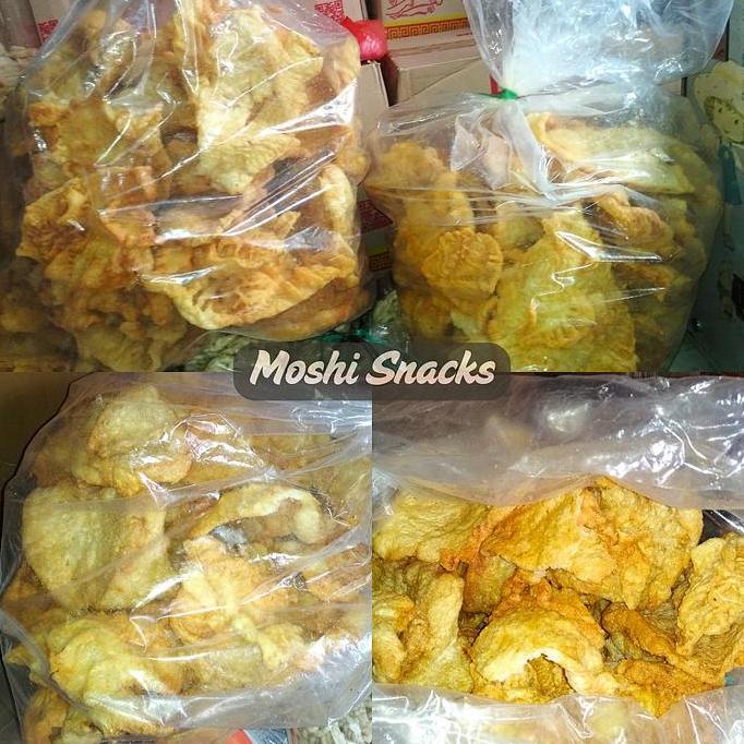Hiphiau Perut Ikan 1kg / Engphiau Asli Bangka / Lambung Ikan Fish Maw Hipio Yi Phiau / Hipiau Engpia