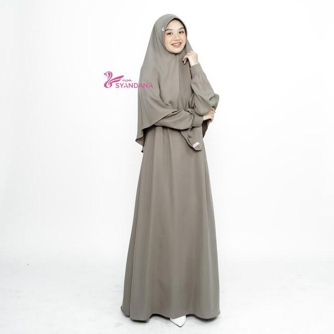 Khza- Gamis Nita Syari Anna Dress Only By Hijab Syandana (Gamis Saja)