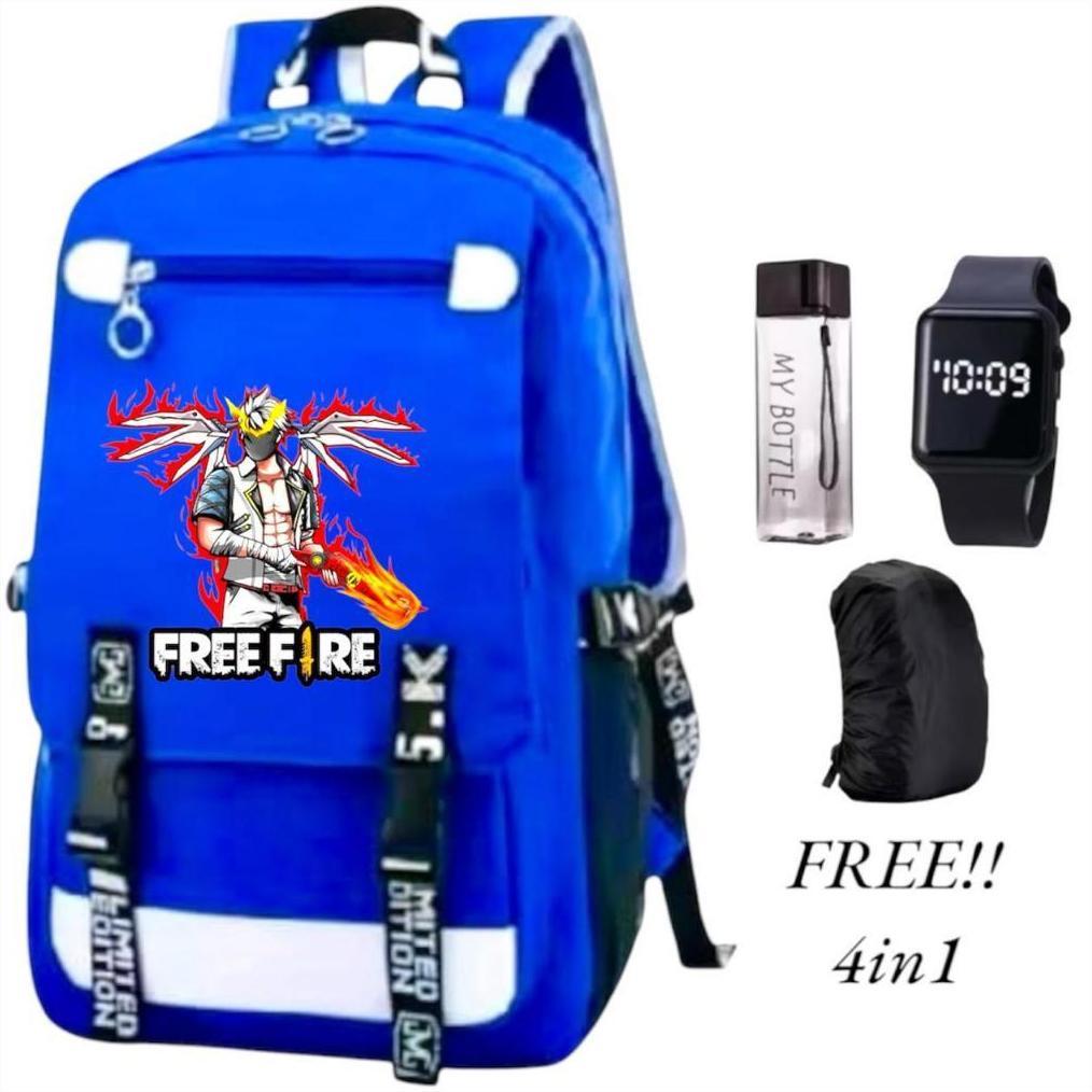 Grade Ori Tas Anak Laki-Laki - Tas Sekolah Anak Sd - Tas Anime Gojo Sat0Ru -Tas Anime Free Firee - T